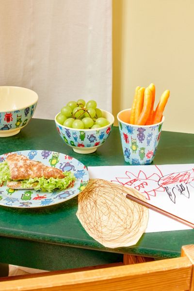 Rice, liten kopp i melamin,ballettdanser