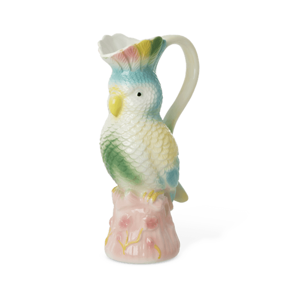 Rice mugge i keramikk, exotic bird shape